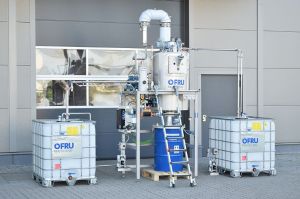 Sistema de recuperación de disolventes ASC-150 para máquinas de impresión flexográfica
